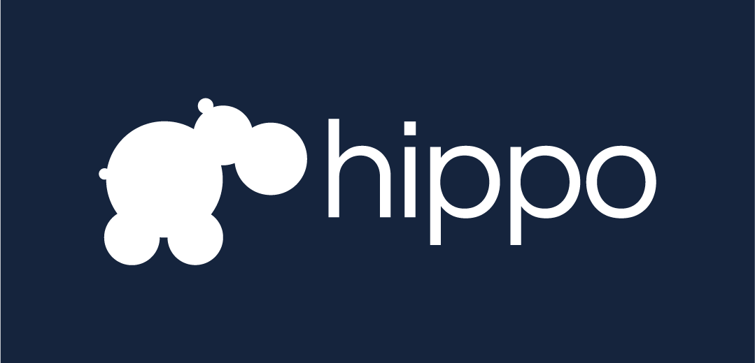 HIPPO logo white on navy 002